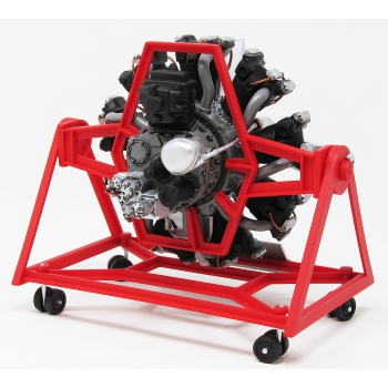 Plastikmodell – ATLANTIS Models Motor 1:12 Wright Cyclone 9 Sternmotor STEM – AMCM6052